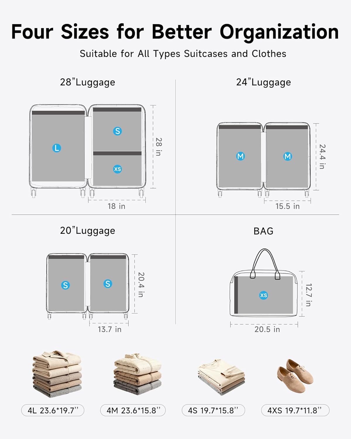 Triple Your Suitcase Space in 60 Seconds